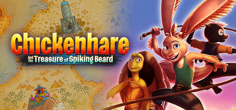 霍珀与刺猬胡须的宝藏/Chickenhare and the treasure of Spiking-Beard
