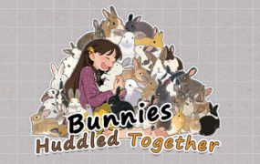 挤在一起的兔兔/Bunnies Huddled Together