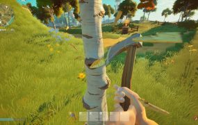 一款关于砍树的游戏/A Game About Chopping Trees