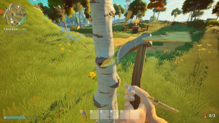 一款关于砍树的游戏/A Game About Chopping Trees
