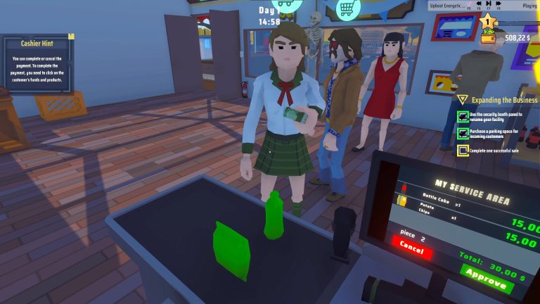 服务区模拟器/Service Area Simulator